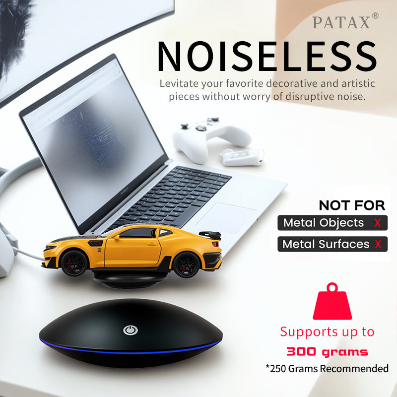 Magnetic Levitation Display Stand - Floating Shelf with LED Color Lamp